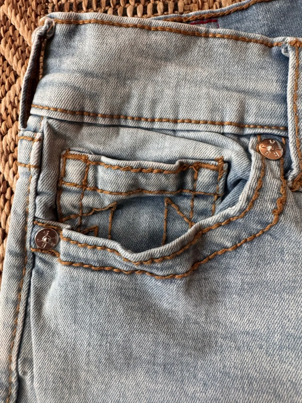 TRUE RELIGION Rocco Men’s Relaxed Skinny Jeans Size 31